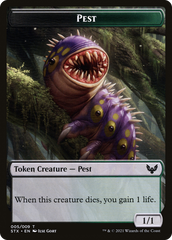 Pest // Jace, Telepath Unbound Emblem Double-Sided Token [Secret Lair: From Cute to Brute Tokens] | Silver Goblin