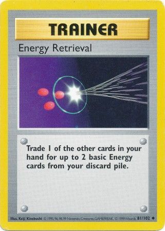 Energy Retrieval (81/102) [Base Set Shadowless Unlimited] | Silver Goblin