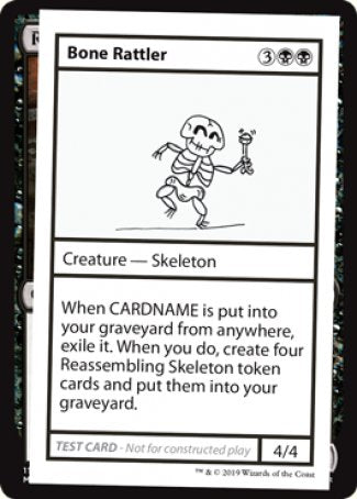 Bone Rattler (2021 Edition) [Mystery Booster Playtest Cards] | Silver Goblin