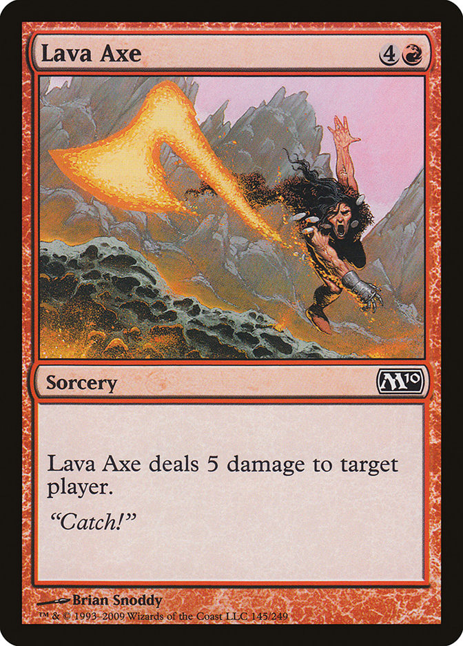 Lava Axe [Magic 2010] | Silver Goblin