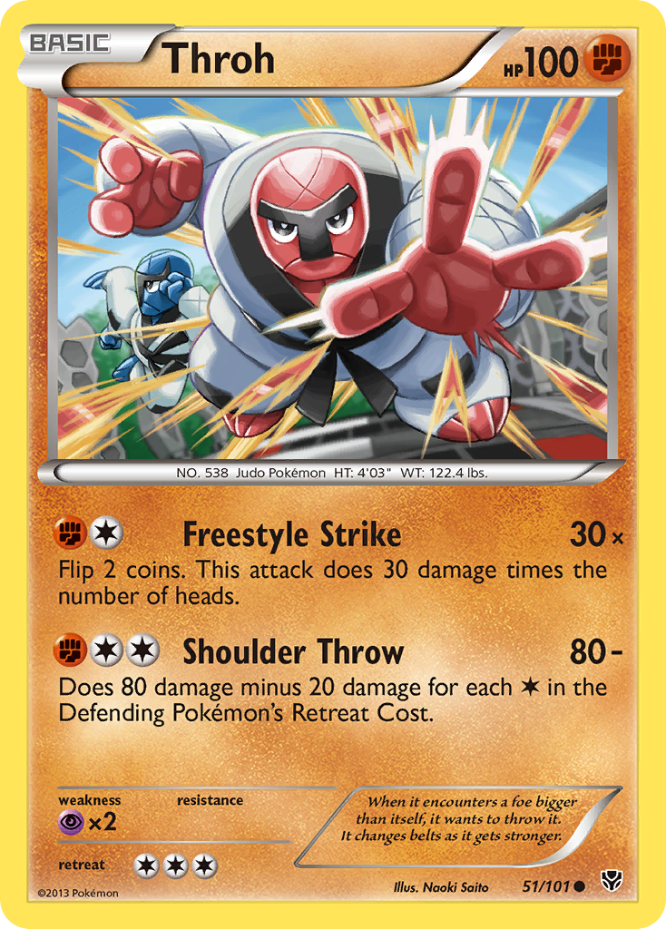 Throh (51/101) [Black & White: Plasma Blast] | Silver Goblin