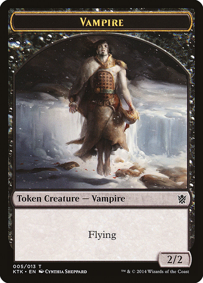 Vampire Token [Khans of Tarkir Tokens] | Silver Goblin