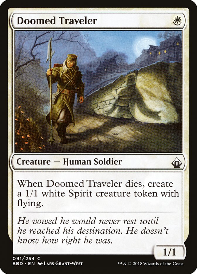 Doomed Traveler [Battlebond] | Silver Goblin