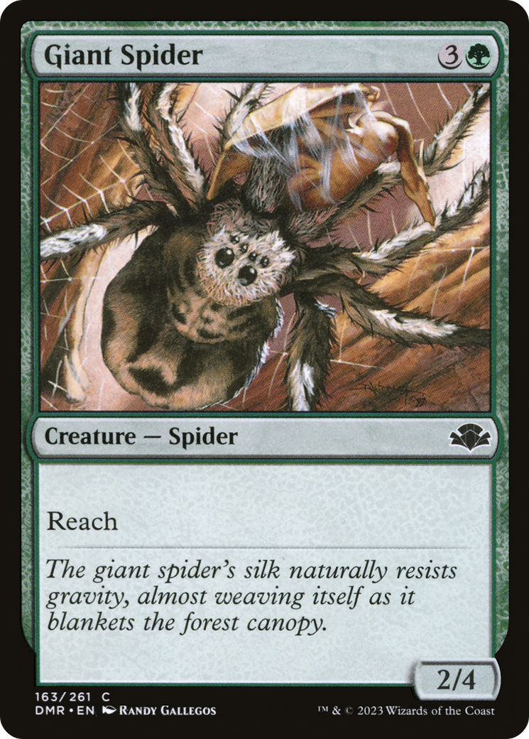 Giant Spider [Dominaria Remastered] | Silver Goblin