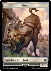 Bird // Goat Token [The Lord of the Rings: Tales of Middle-Earth Commander Tokens] | Silver Goblin