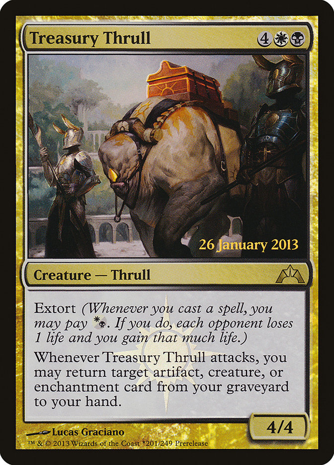 Treasury Thrull [Gatecrash Prerelease Promos] | Silver Goblin