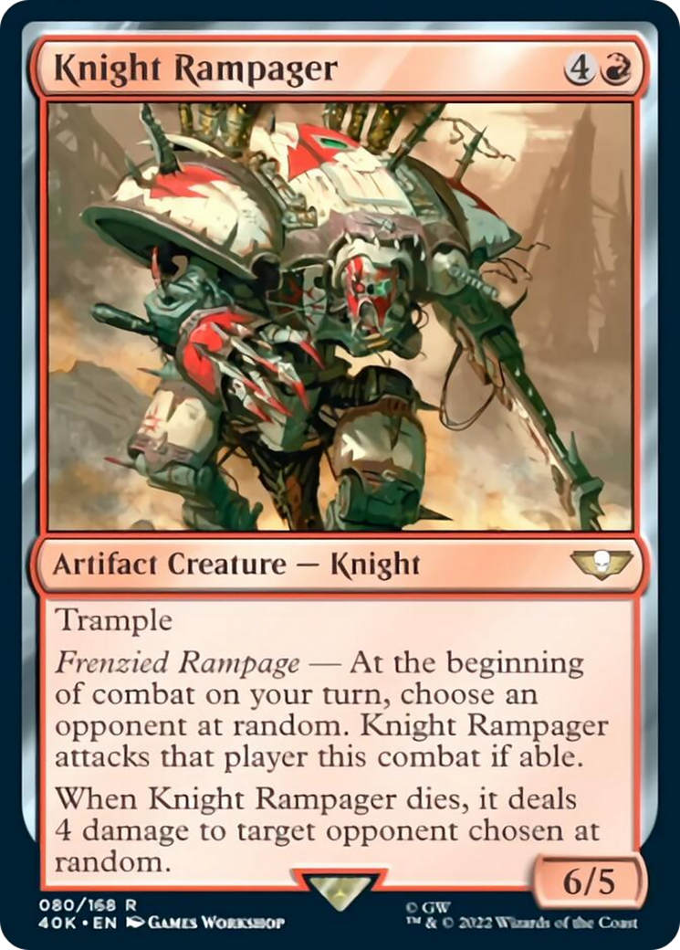 Knight Rampager [Warhammer 40,000] | Silver Goblin