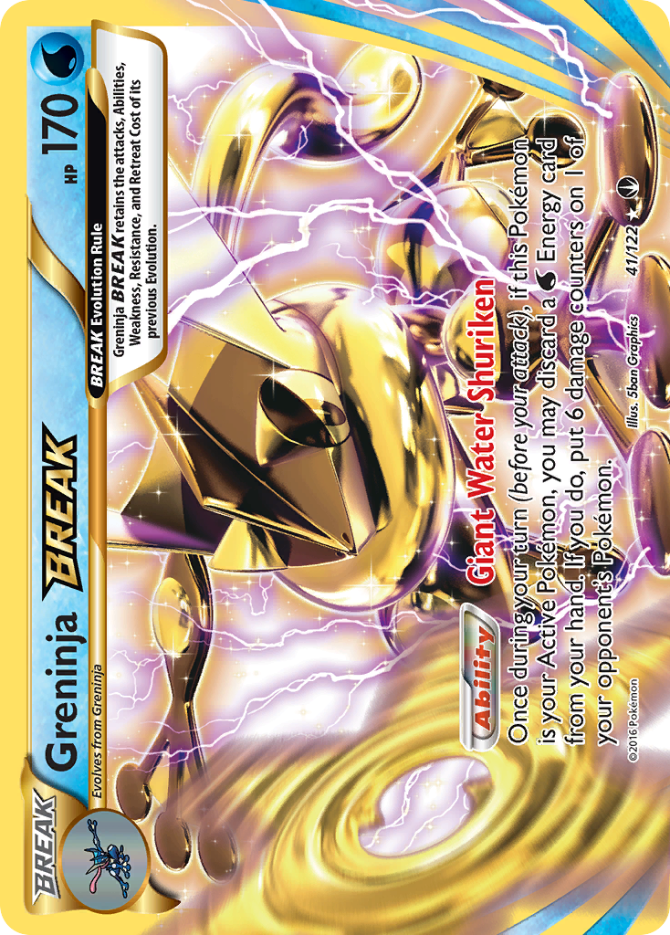 Greninja BREAK (41/122) [XY: BREAKpoint] | Silver Goblin