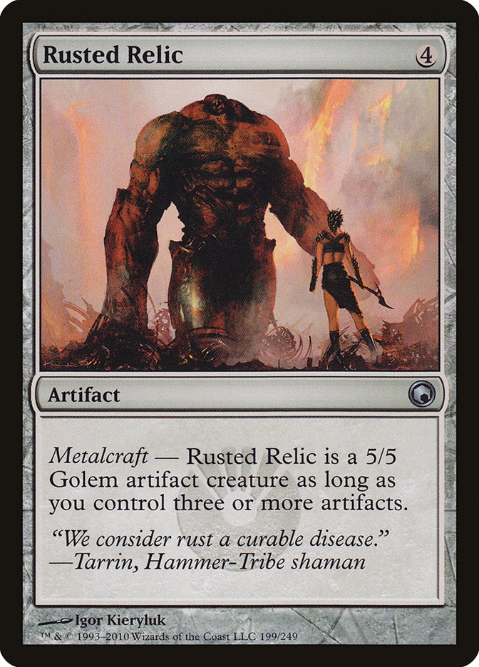 Rusted Relic [Scars of Mirrodin] | Silver Goblin
