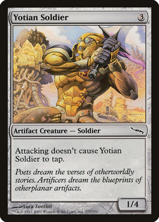 Yotian Soldier [Mirrodin] | Silver Goblin