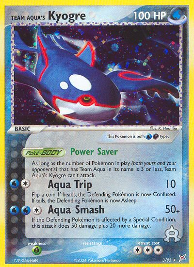 Team Aqua's Kyogre (3/95) [EX: Team Magma vs Team Aqua] | Silver Goblin