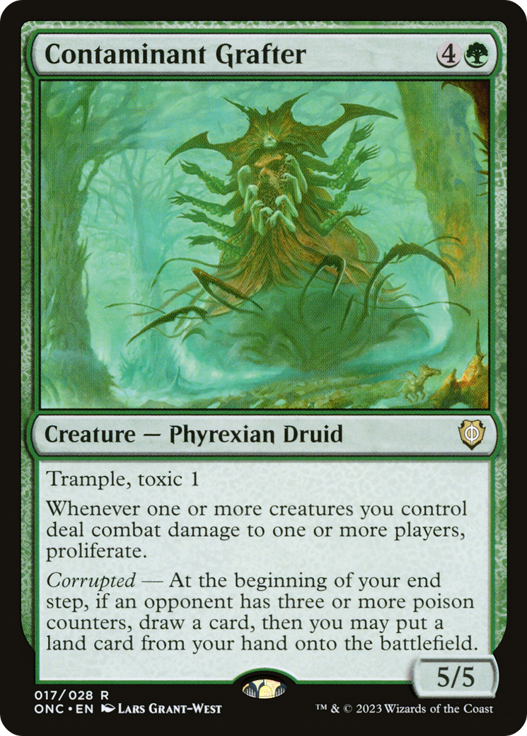 Contaminant Grafter [Phyrexia: All Will Be One Commander] | Silver Goblin