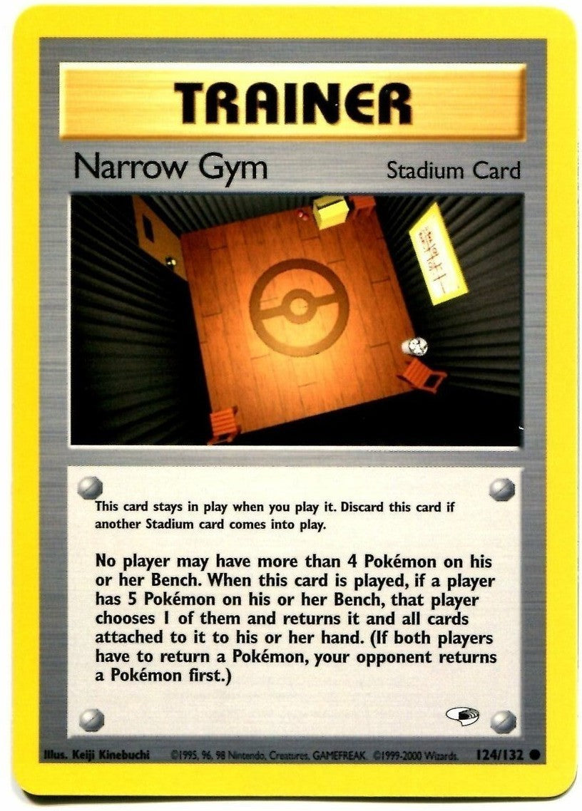 Narrow Gym (124/132) [Gym Heroes Unlimited] | Silver Goblin