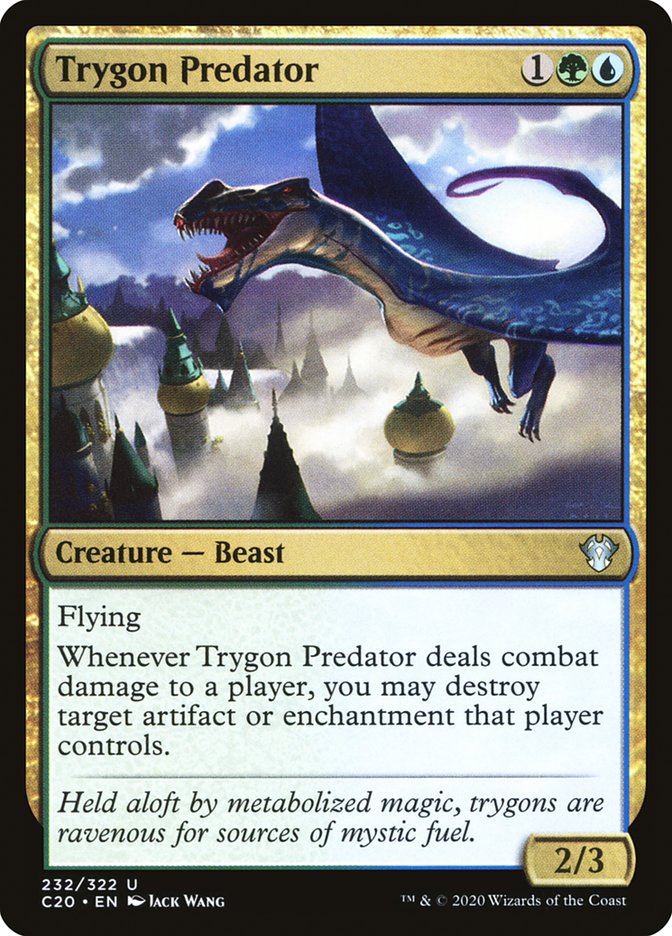 Trygon Predator [Commander 2020] | Silver Goblin