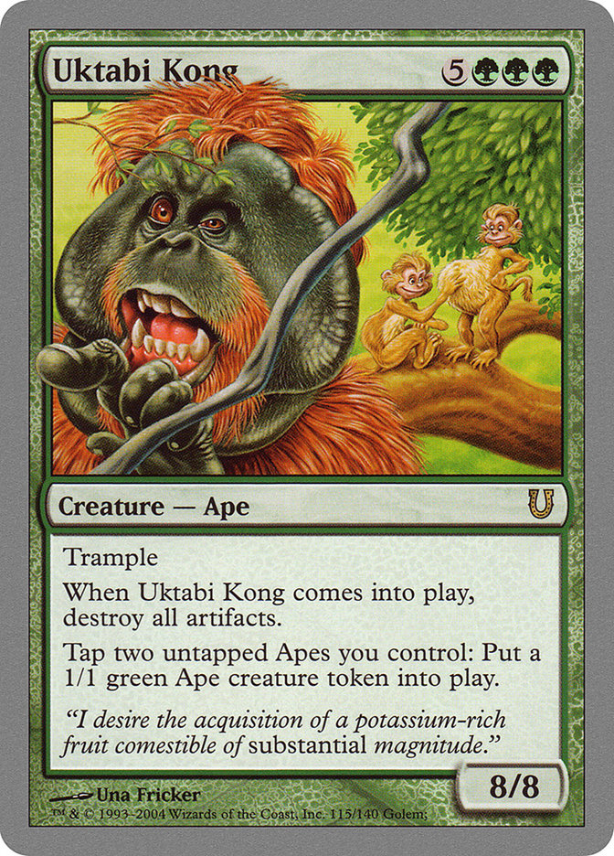 Uktabi Kong [Unhinged] | Silver Goblin