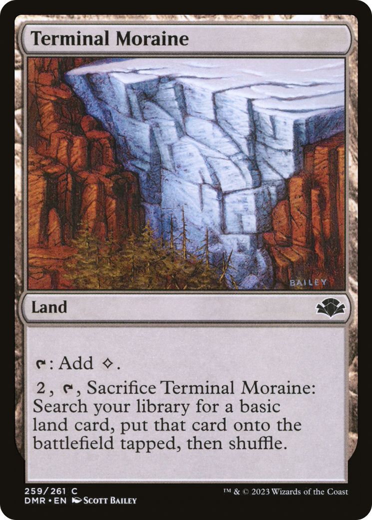 Terminal Moraine [Dominaria Remastered] | Silver Goblin