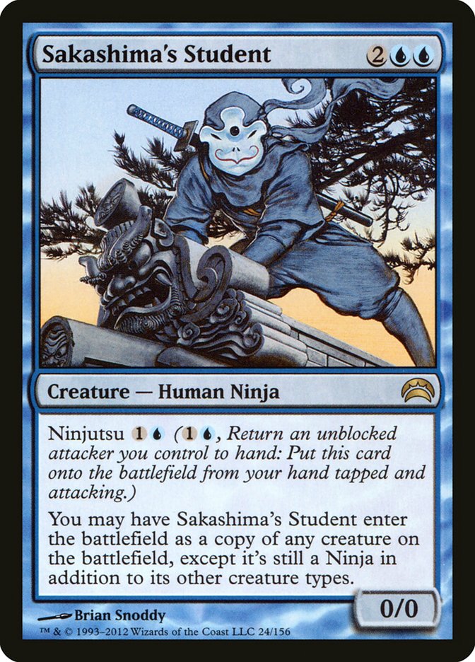 Sakashima's Student [Planechase 2012] | Silver Goblin