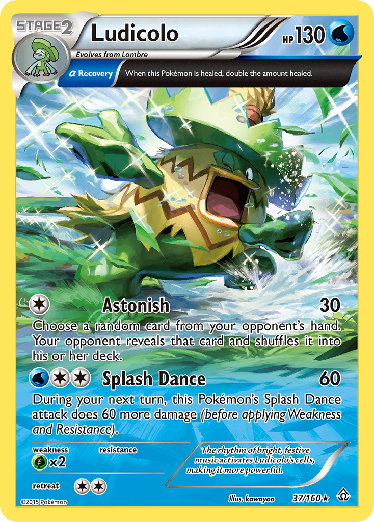 Ludicolo (37/160) [XY: Primal Clash] | Silver Goblin