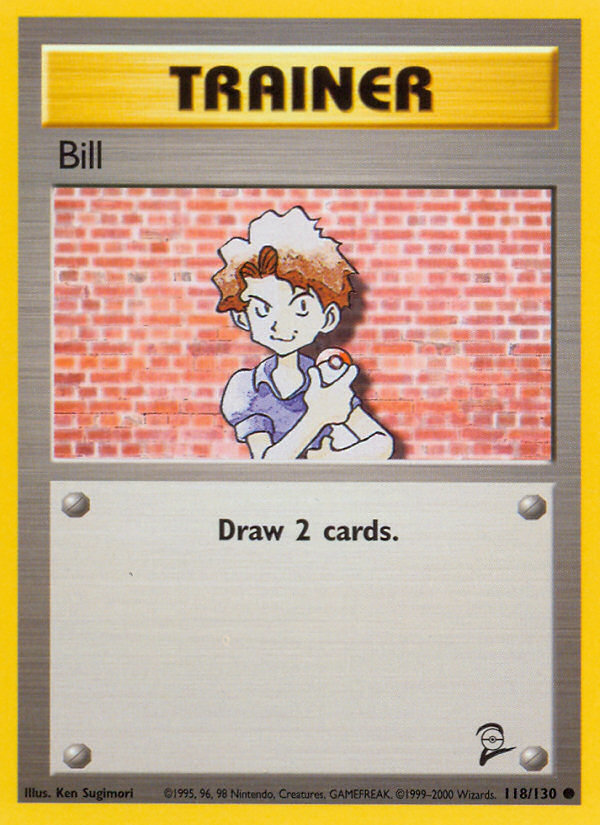 Bill (118/130) [Base Set 2] | Silver Goblin