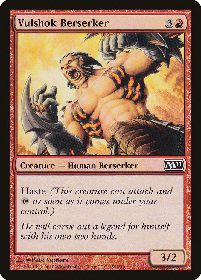 Vulshok Berserker [Magic 2011] | Silver Goblin