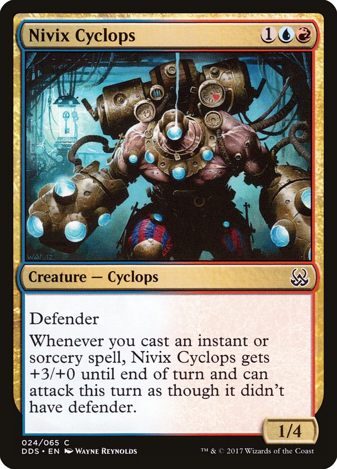 Nivix Cyclops [Duel Decks: Mind vs. Might] | Silver Goblin