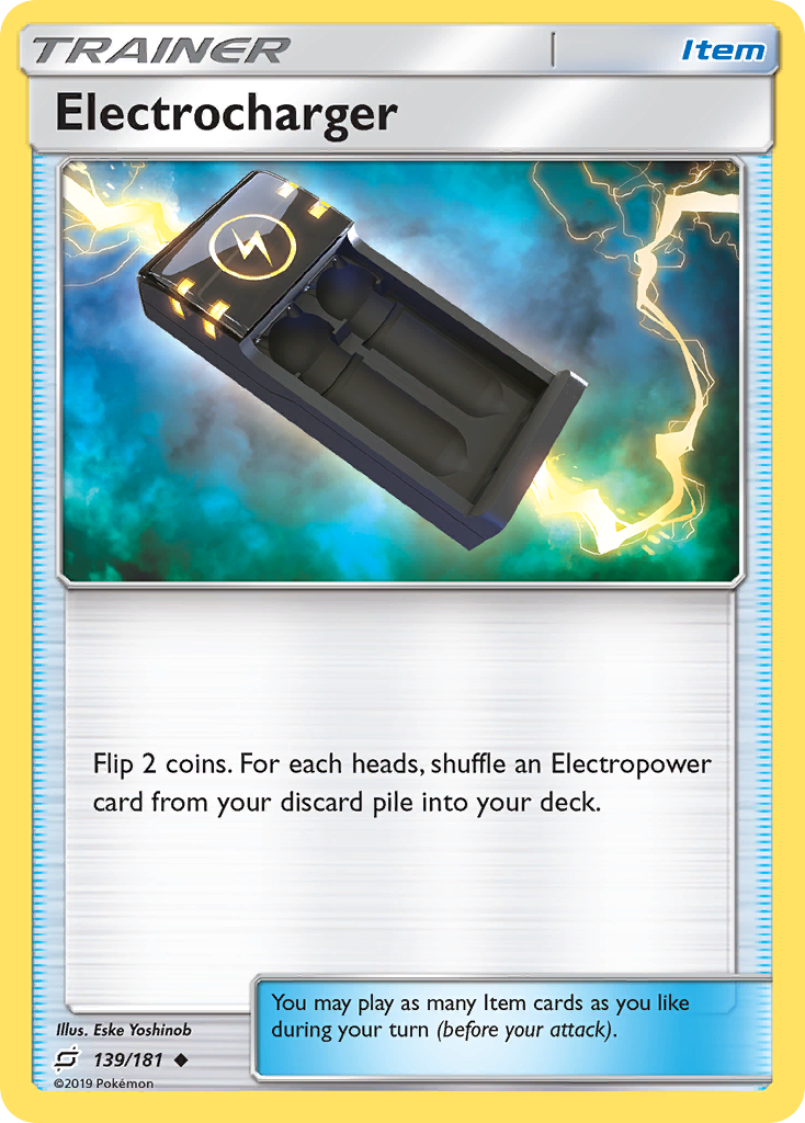 Electrocharger (139/181) [Sun & Moon: Team Up] | Silver Goblin