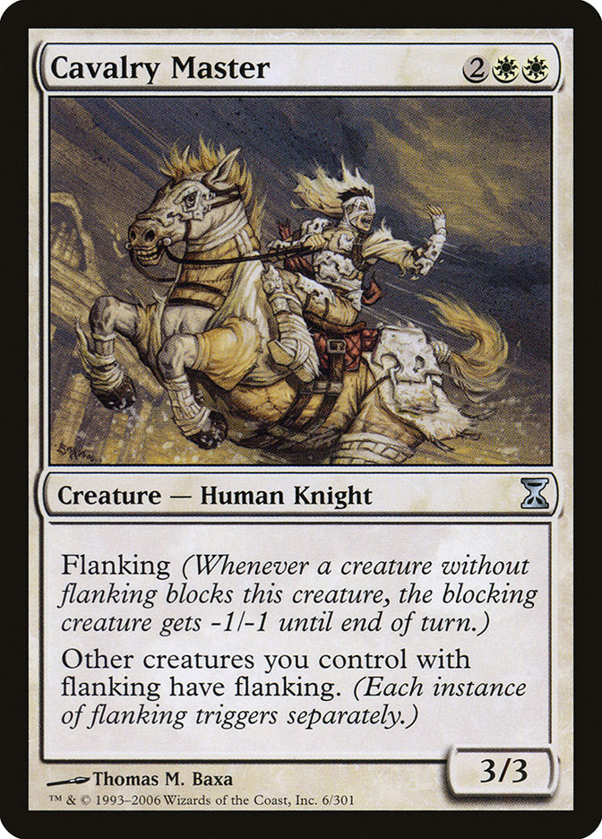 Cavalry Master [Time Spiral] | Silver Goblin
