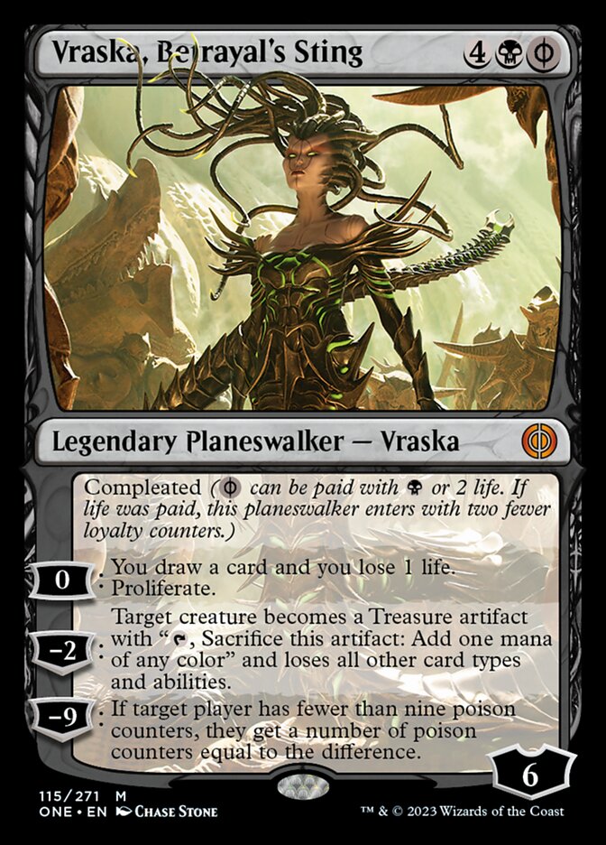 Vraska, Betrayal's Sting [Phyrexia: All Will Be One] | Silver Goblin