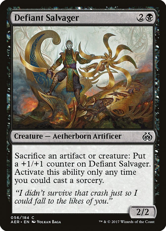 Defiant Salvager [Aether Revolt] | Silver Goblin