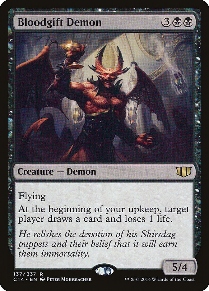 Bloodgift Demon [Commander 2014] | Silver Goblin