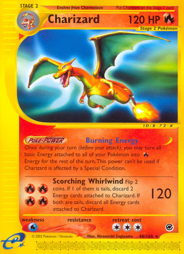 Charizard (40/165) [Expedition: Base Set] | Silver Goblin