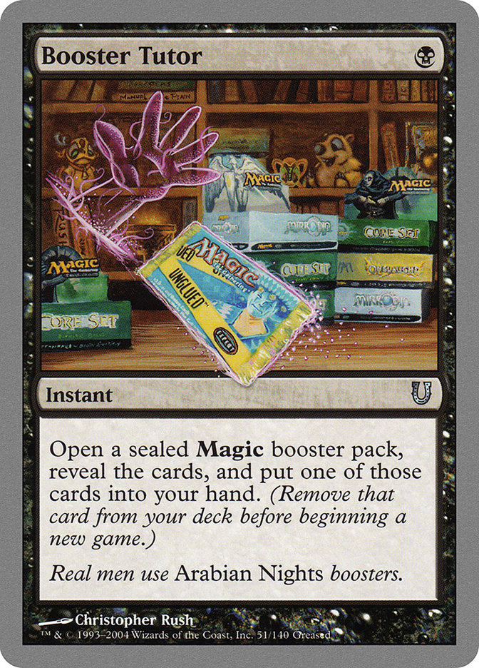 Booster Tutor [Unhinged] | Silver Goblin