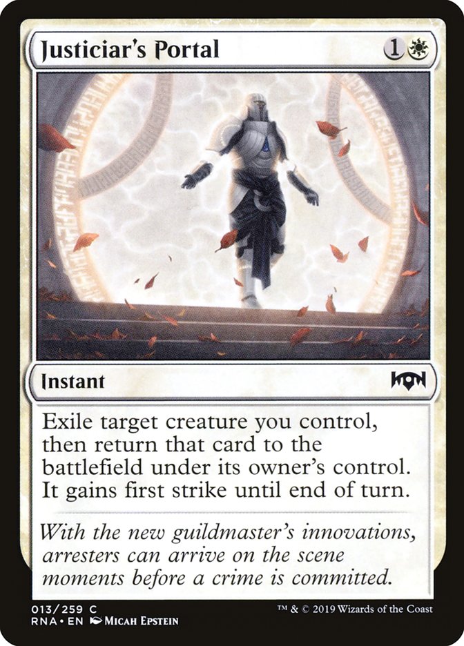 Justiciar's Portal [Ravnica Allegiance] | Silver Goblin