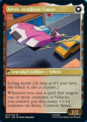 Arcee, Sharpshooter // Arcee, Acrobatic Coupe [Transformers] | Silver Goblin