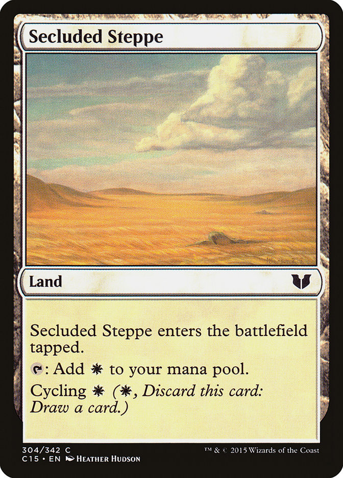 Secluded Steppe [Commander 2015] | Silver Goblin