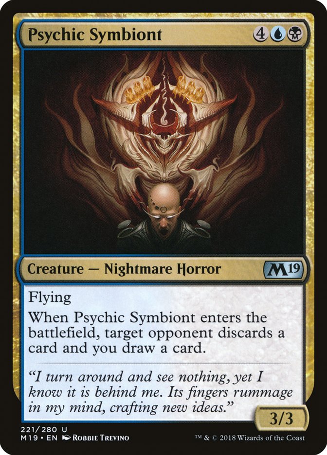 Psychic Symbiont [Core Set 2019] | Silver Goblin