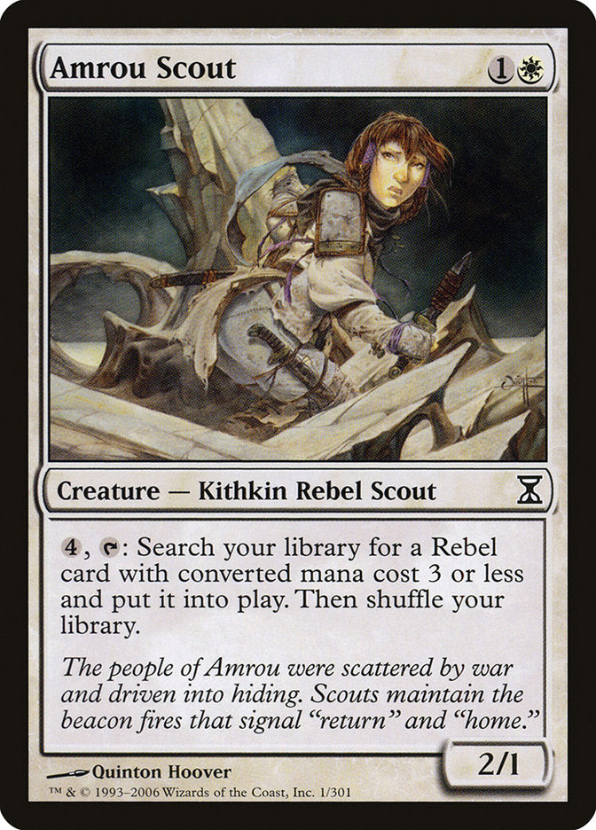 Amrou Scout [Time Spiral] | Silver Goblin