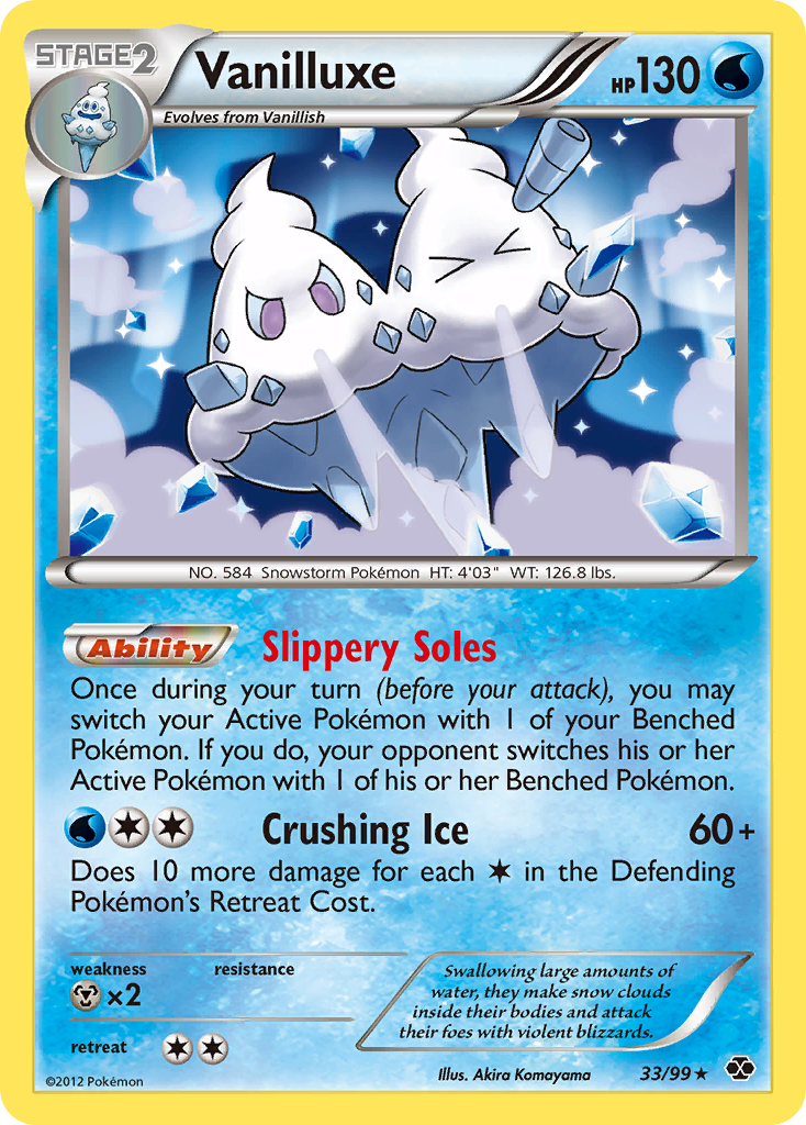 Vanilluxe (33/99) [Black & White: Next Destinies] | Silver Goblin