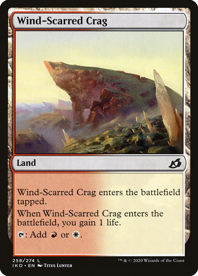 Wind-Scarred Crag [Ikoria: Lair of Behemoths] | Silver Goblin