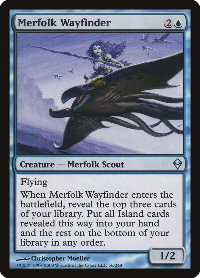 Merfolk Wayfinder [Zendikar] | Silver Goblin