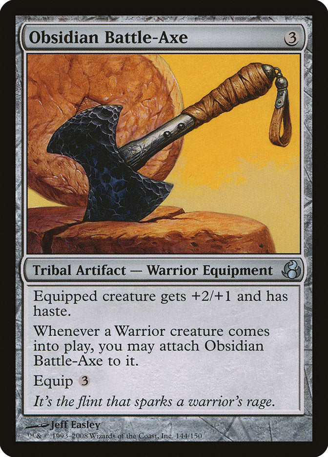 Obsidian Battle-Axe [Morningtide] | Silver Goblin