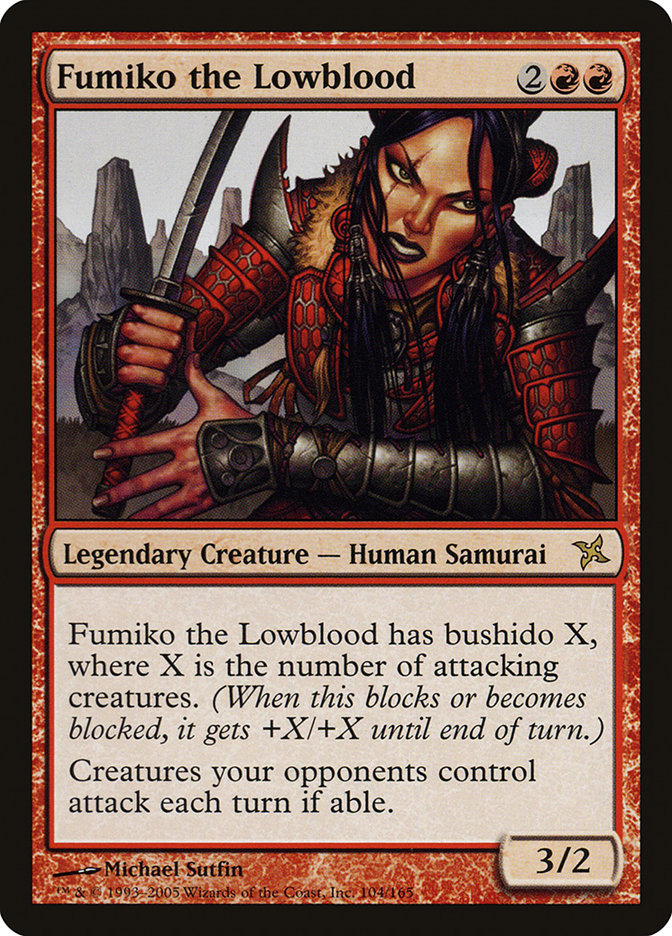 Fumiko the Lowblood [Betrayers of Kamigawa] | Silver Goblin