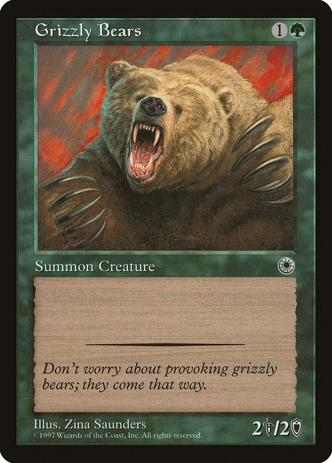 Grizzly Bears [Portal] | Silver Goblin