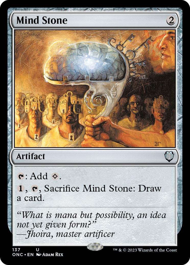 Mind Stone [Phyrexia: All Will Be One Commander] | Silver Goblin