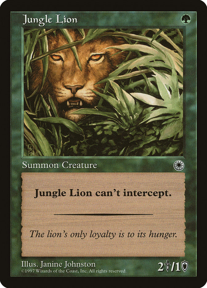 Jungle Lion [Portal] | Silver Goblin