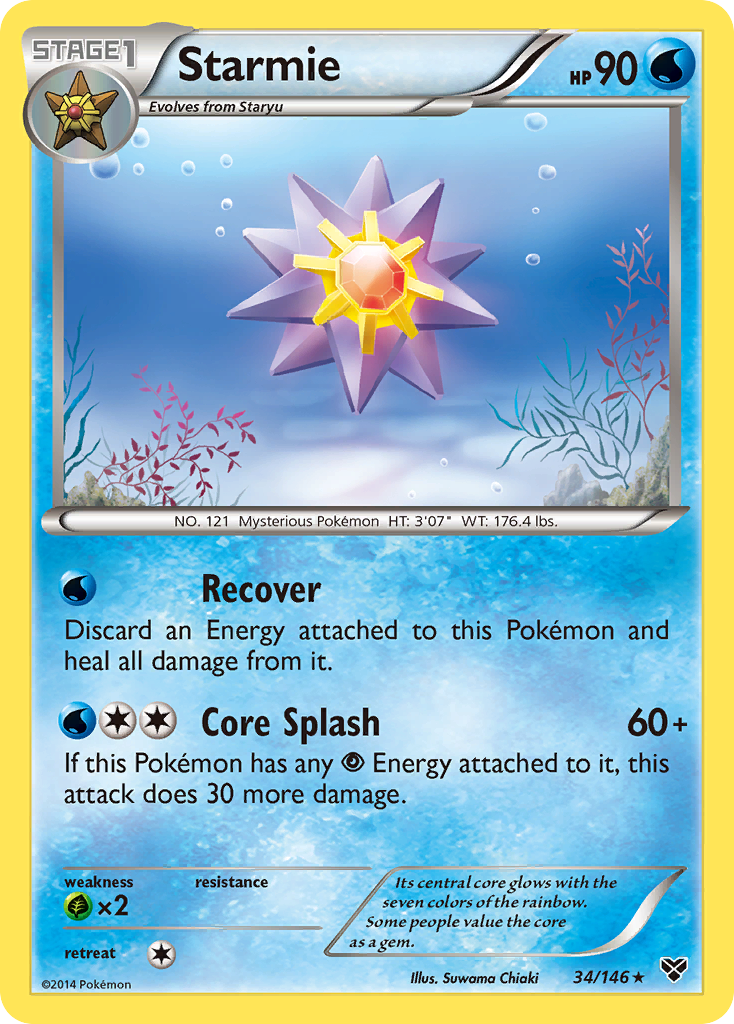 Starmie (34/146) [XY: Base Set] | Silver Goblin