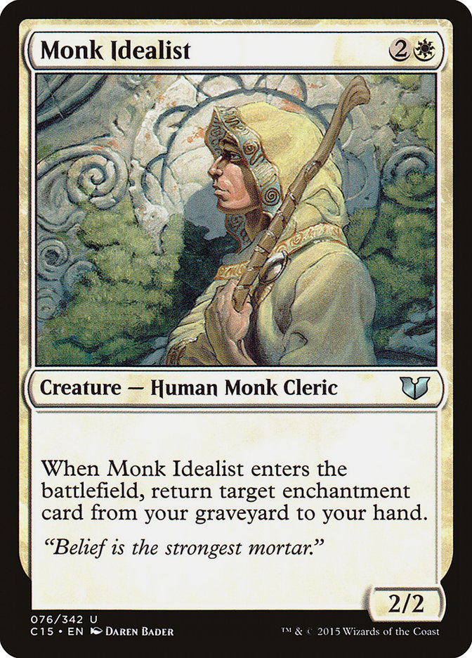 Monk Idealist [Commander 2015] | Silver Goblin