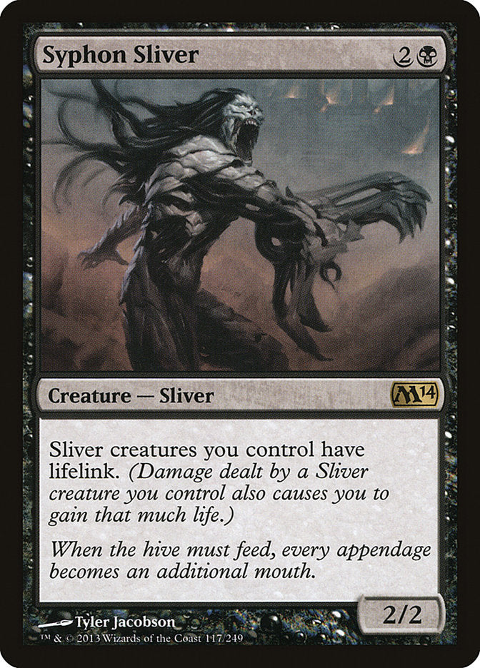 Syphon Sliver [Magic 2014] | Silver Goblin