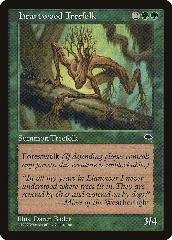 Heartwood Treefolk [Tempest] | Silver Goblin