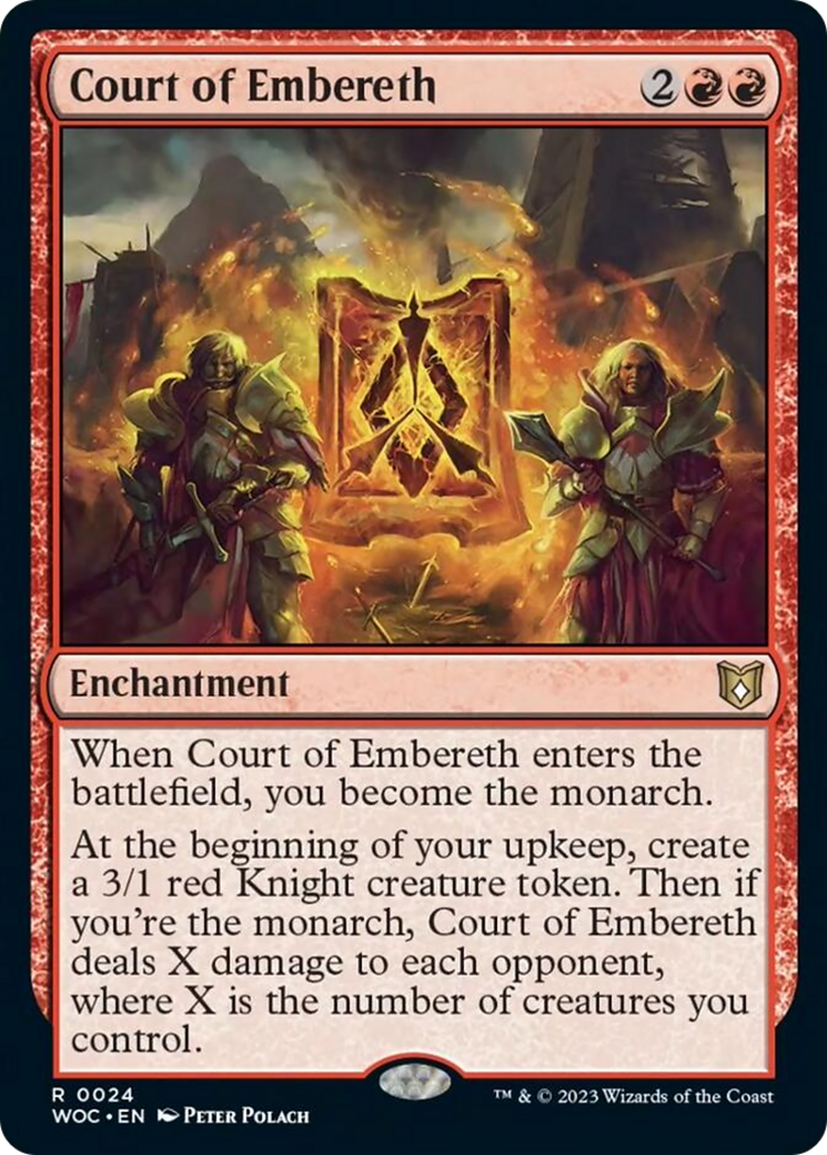 Court of Embereth [Wilds of Eldraine Commander] | Silver Goblin